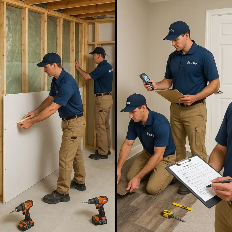 Repairs and Reconstruction process in Marietta, GA