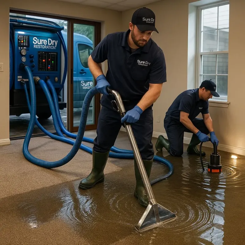 Water Extraction and Removal process in Marietta, GA